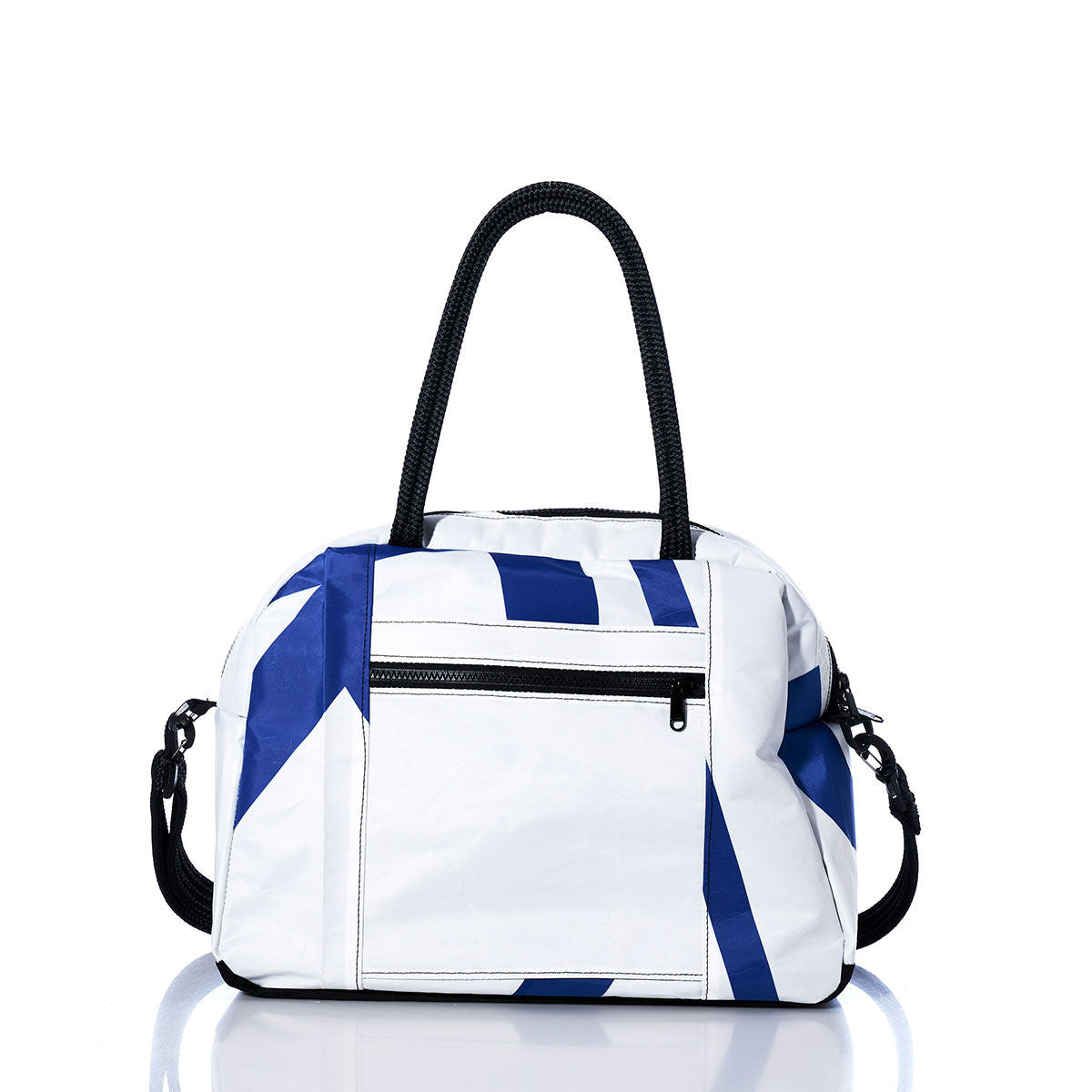 Vintage Blue and White Essential Weekender Travel Bag Alternate View
