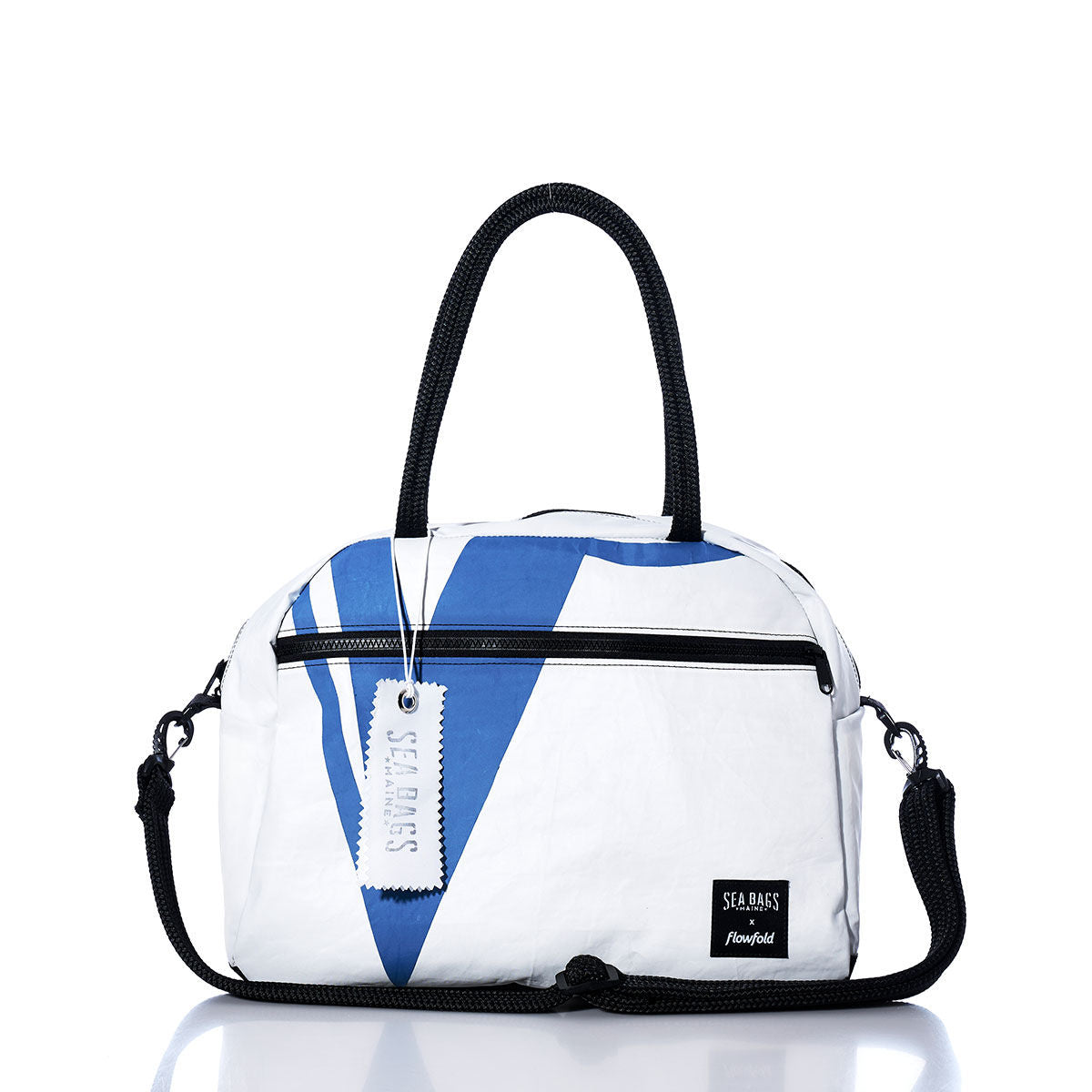 Vintage Blue and White Essential Weekender Travel Bag