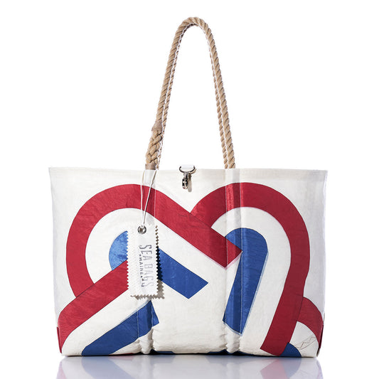 Vintage Freedom Large Tote