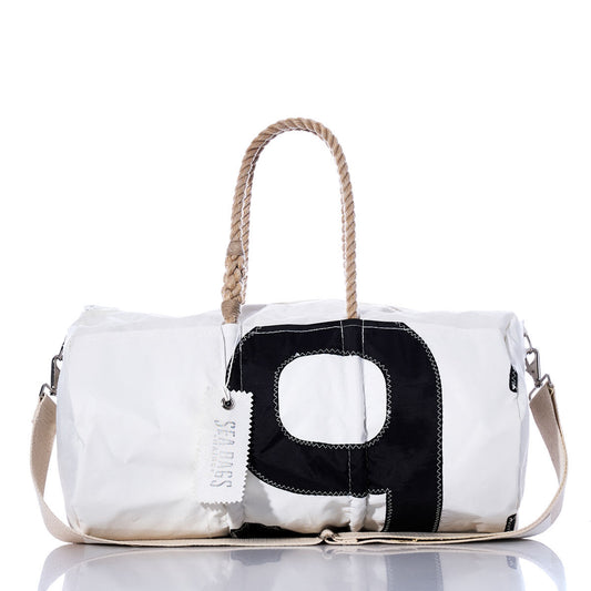 Vintage Black 9 Duffel