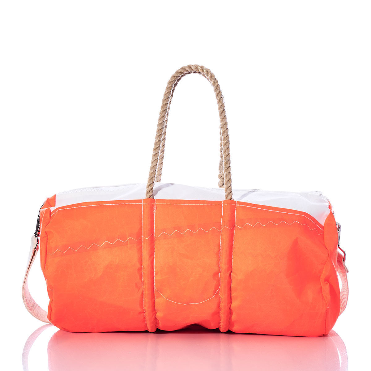 Vintage Orange Duffel Alternate View