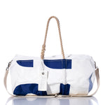 Vintage Blue 12 Duffel