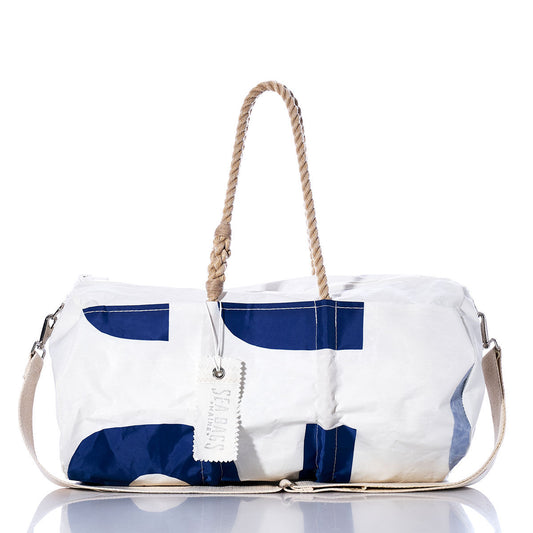 Vintage Blue 12 Duffel