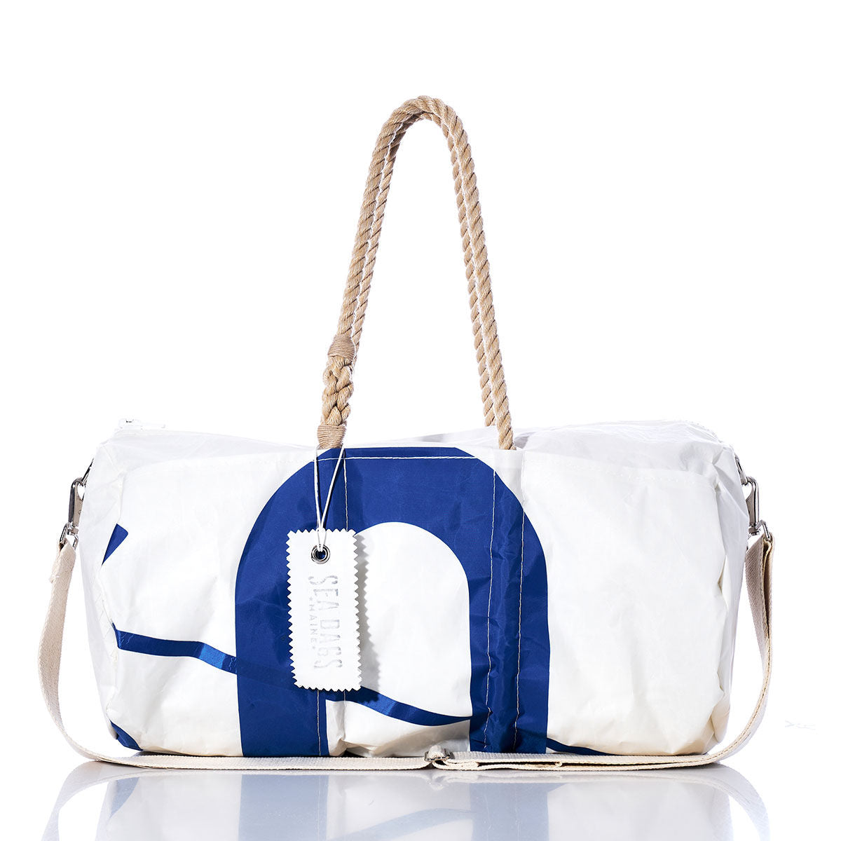 Vintage Blue U Duffel