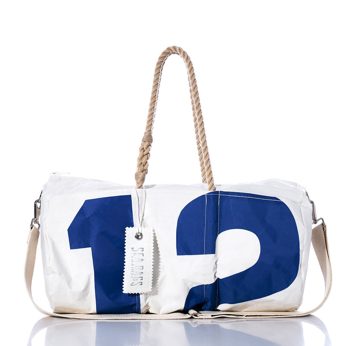 Vintage Blue 12 Duffel