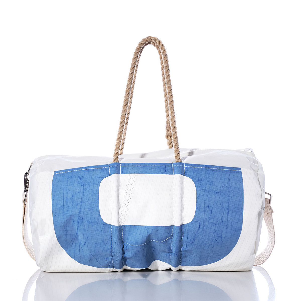Vintage Blue 30 Duffel Alternate View