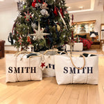 Custom Family Gift Tote - White