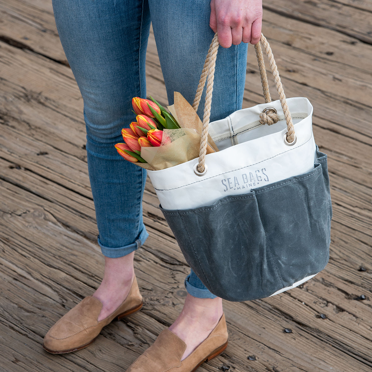 All Purpose Gray Tool Bucket Bag – Sea Bags