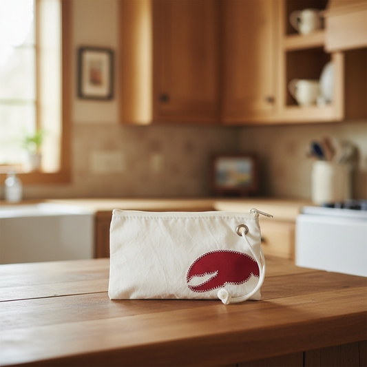 Red Lobster Claw Wristlet