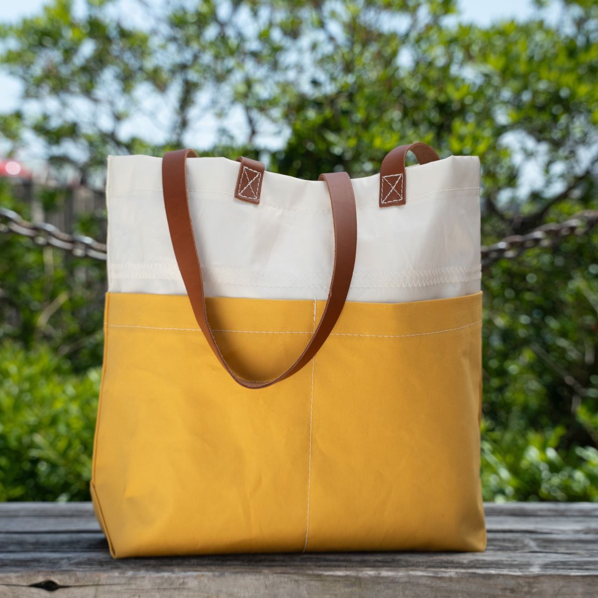 Golden Yellow Chebeague Market Tote Alternate Image 4