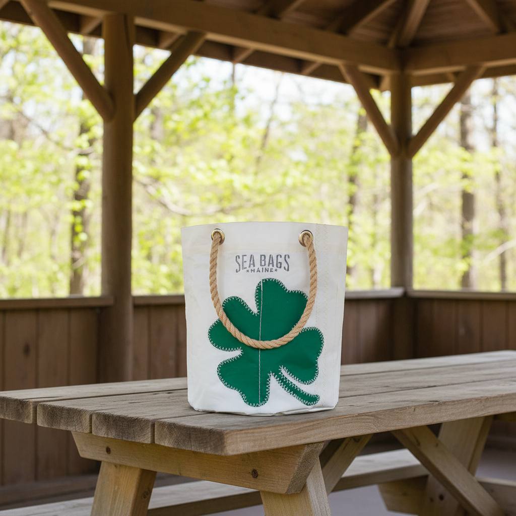 Four Leaf Clover Beverage Bucket Bag
