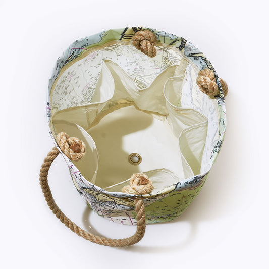 Casco Bay Nautical Chart Beverage Bucket Bag Alternate Image 1