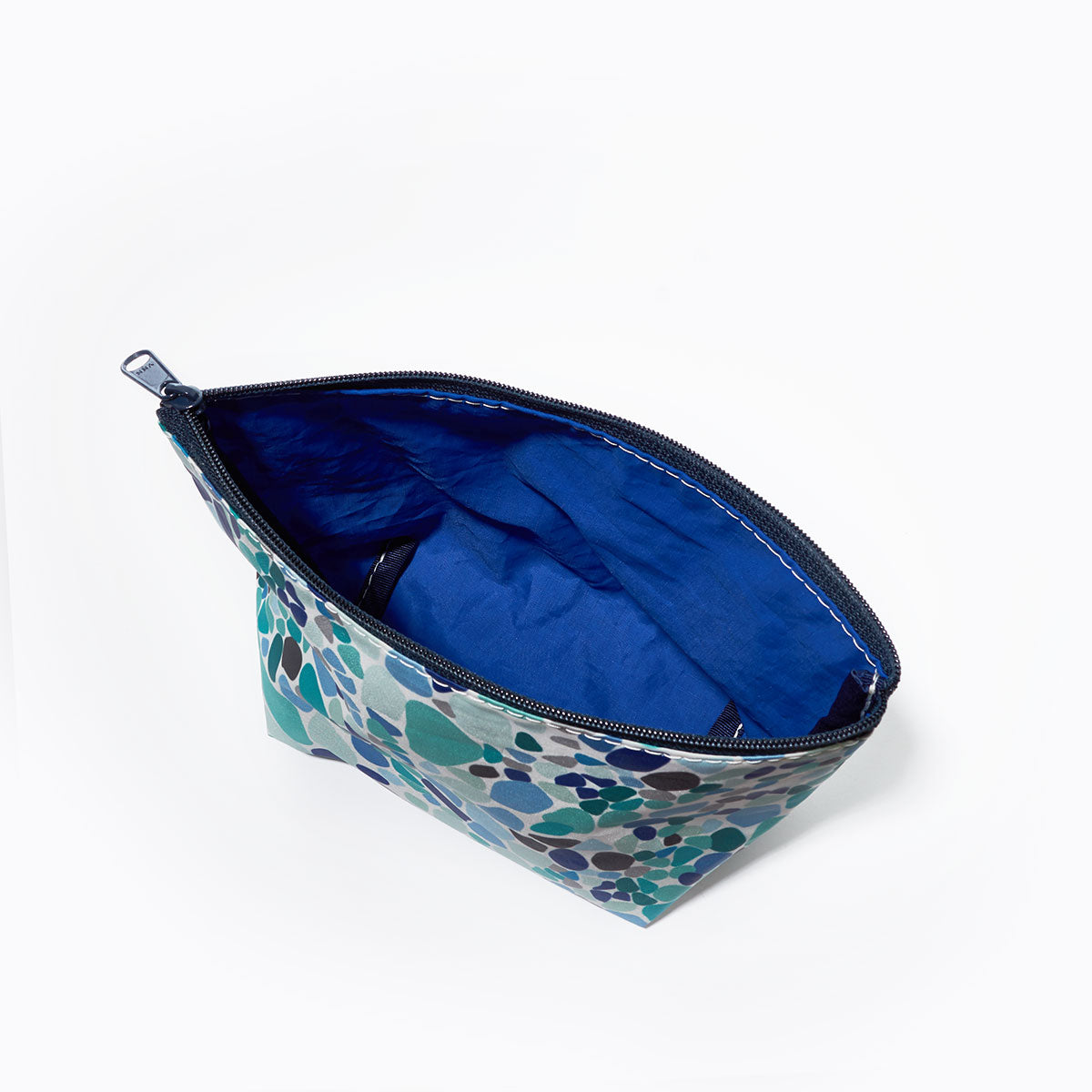 Sea Glass Print Cosmetic Bag Alternate Image 2