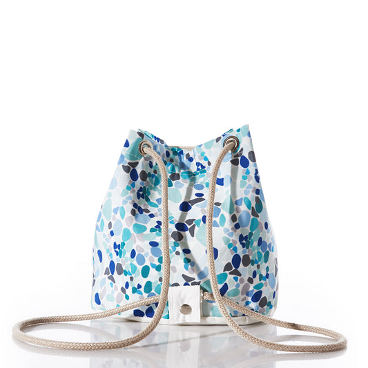 Sea Glass Print Convertible Bucket Bag Alternate Image 1