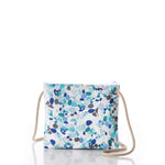 Sea Glass Print Slim Crossbody