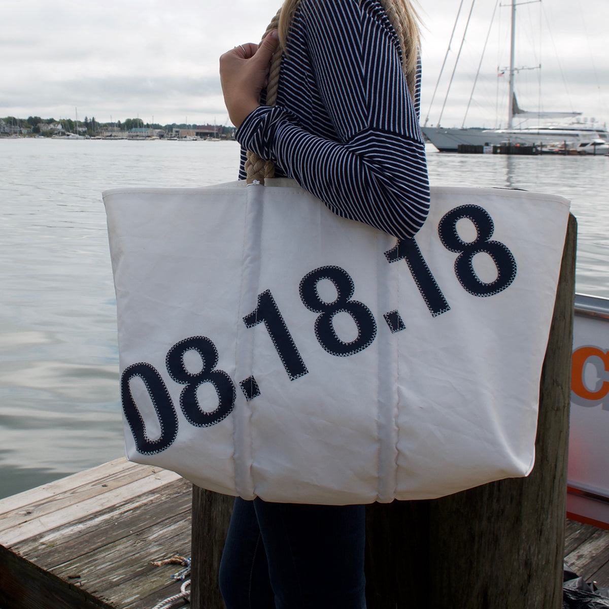 Custom Date Tote Alternate Image 5