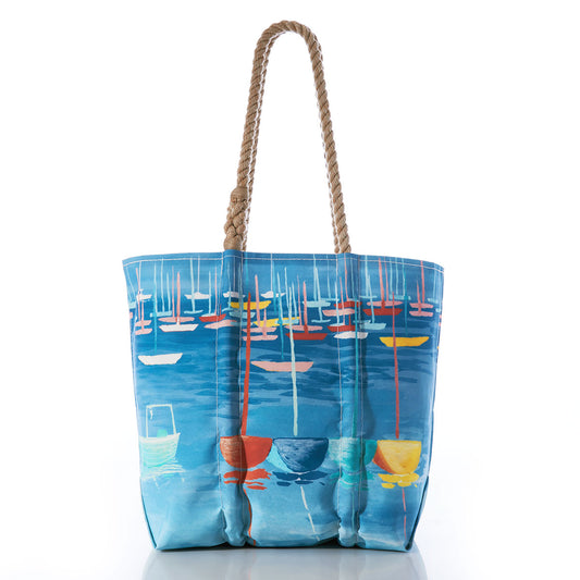 Sailboat Cove Medium Tote
