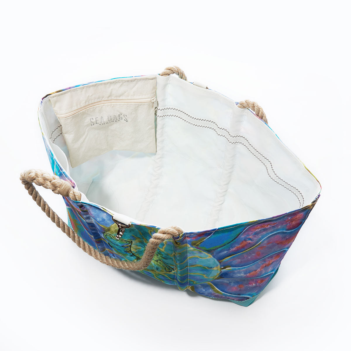 Multicolor Nautilus Ogunquit Beach Tote Alternate Image 2