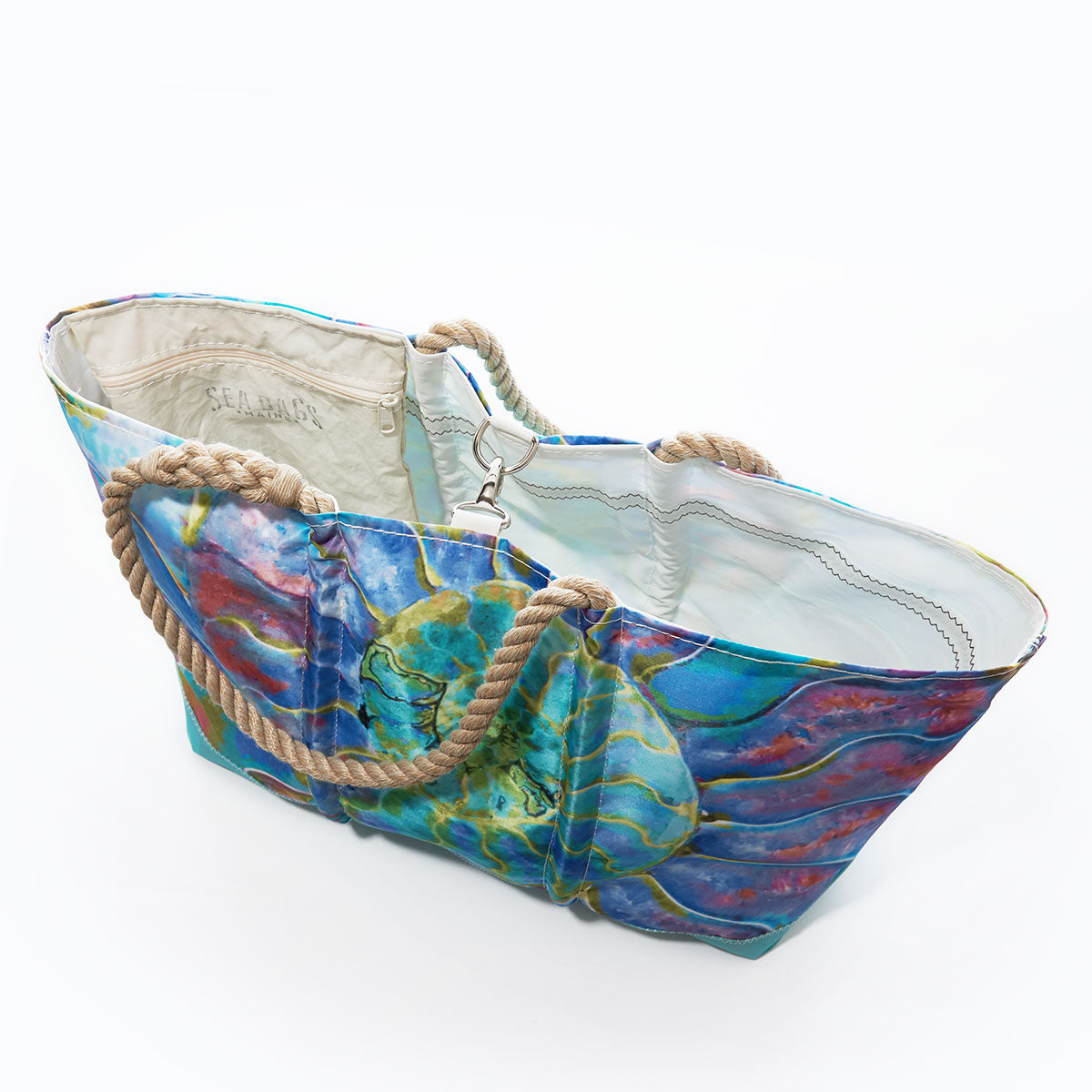 Multicolor Nautilus Ogunquit Beach Tote Alternate Image 4