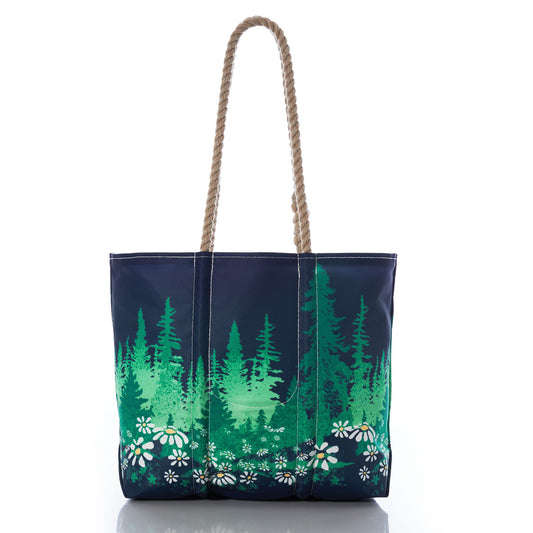Life is Good Daisy Forest Medium Tote Alternate Image 1