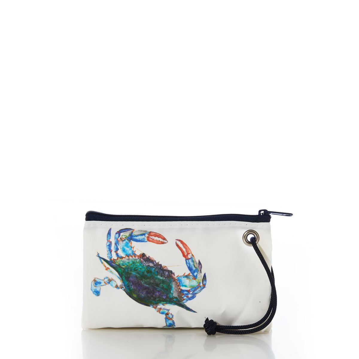 Watercolor Crab Wristlet