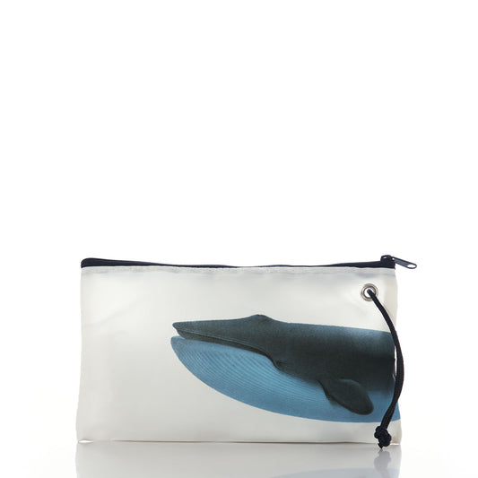 Blue Whale Large Wristlet