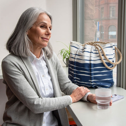 Calm Currents Medium Tote Alternate Image 2