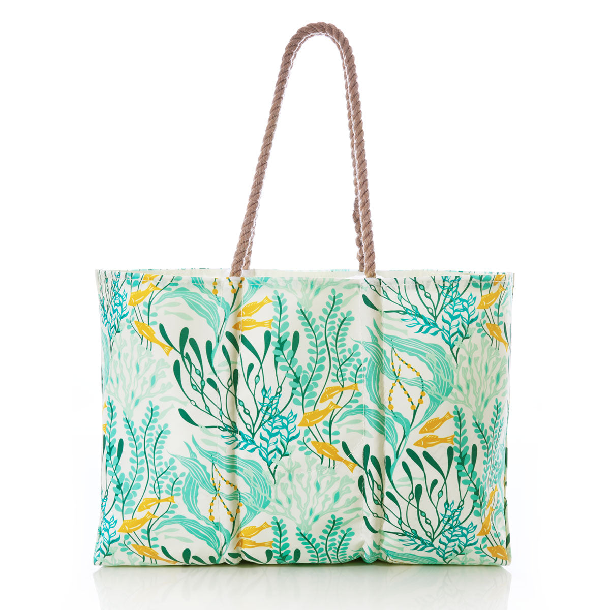 Aquamarine Ocean Flora Tote Alternate Image 1