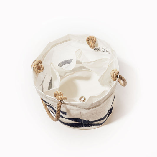 Breton Stripe Whale Beverage Bucket Alternate Image 1