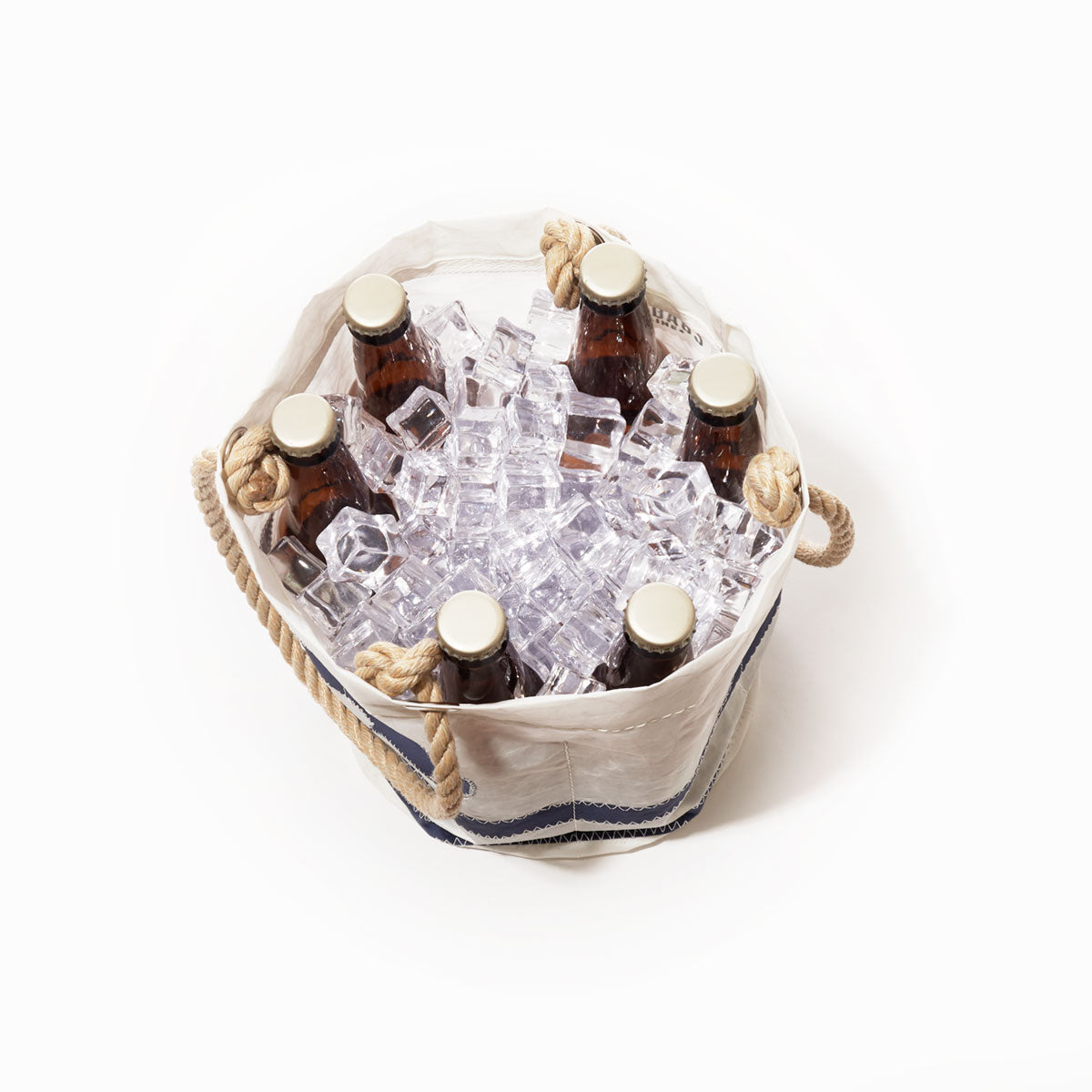 Breton Stripe Whale Beverage Bucket Alternate Image 2