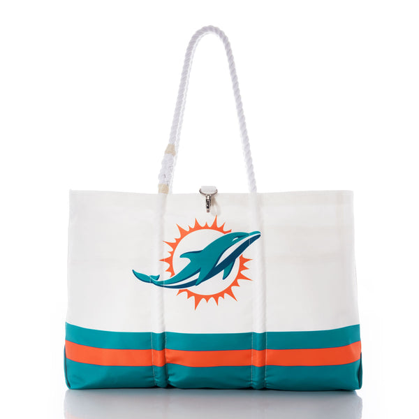Miami Dolphins Tailgate Tote Bag | NFL Collection | Recycled Sail