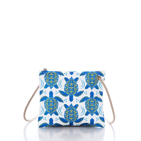 Swimming Sea Turtles Slim Crossbody Alternate Image 1