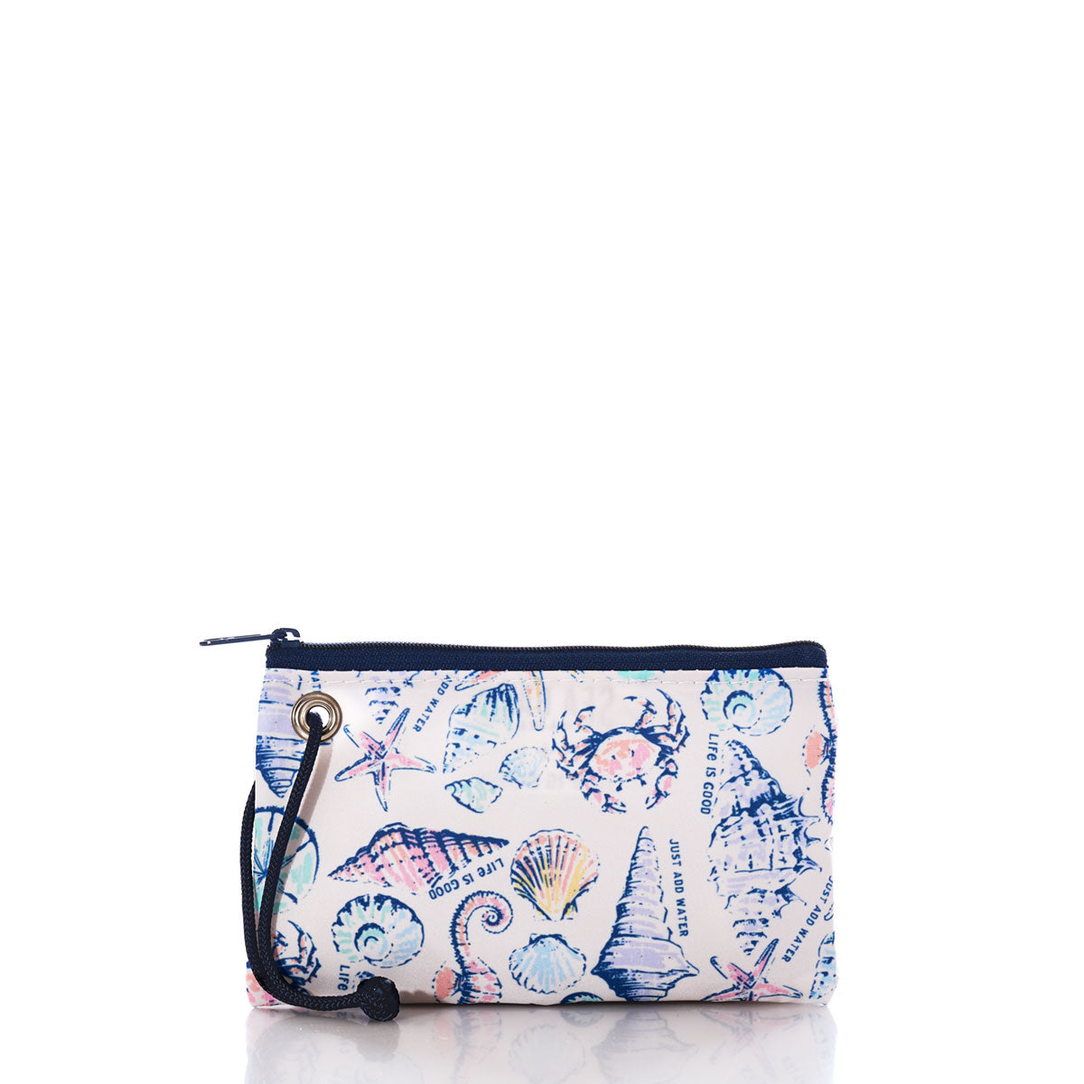 Life Is Good Shell Print Wristlet Alternate Image 1