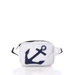 Navy Anchor Belt Bag