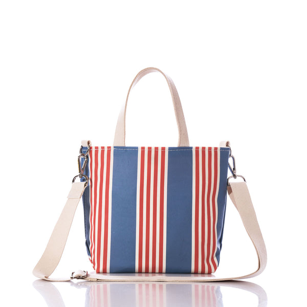 French Stripe Crossbody Tote – Sea Bags