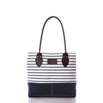 Navy Mariner Stripe Chebeague Handbag