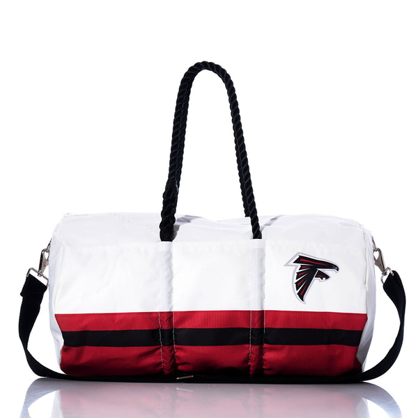 Sea Bags Recycled Sail Cloth Atlanta Falcons Duffel
