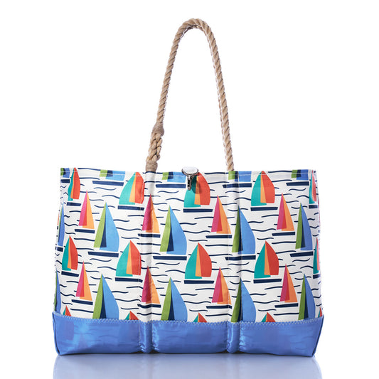 Kate Nelligan Full Sail Ogunquit Beach Tote