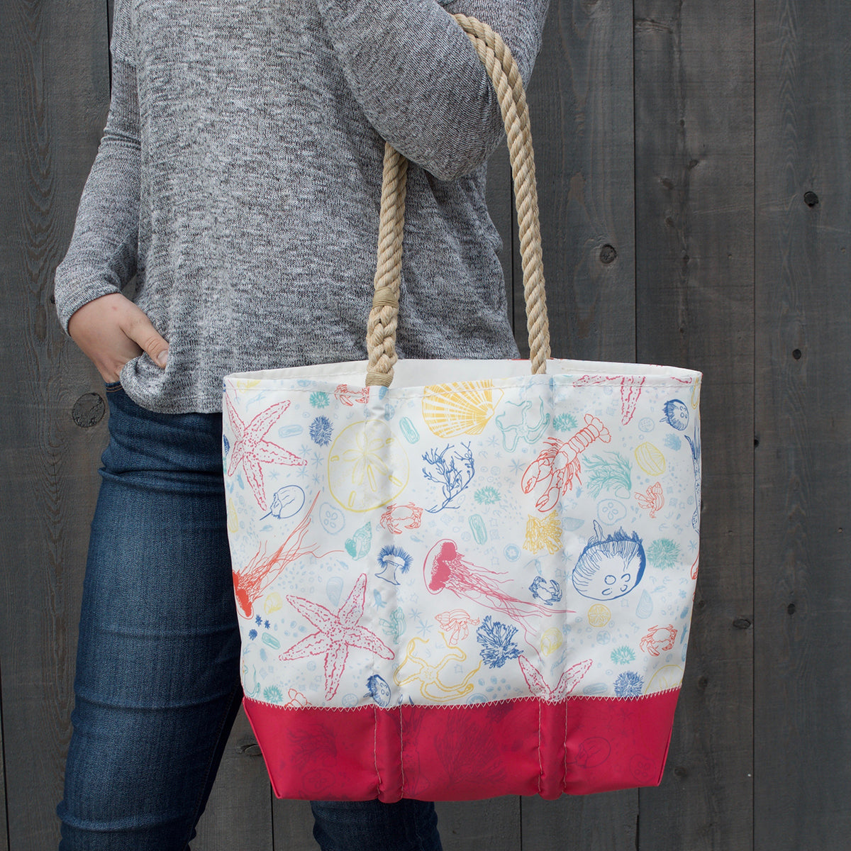 Custom Design Medium Tote Alternate Image 1