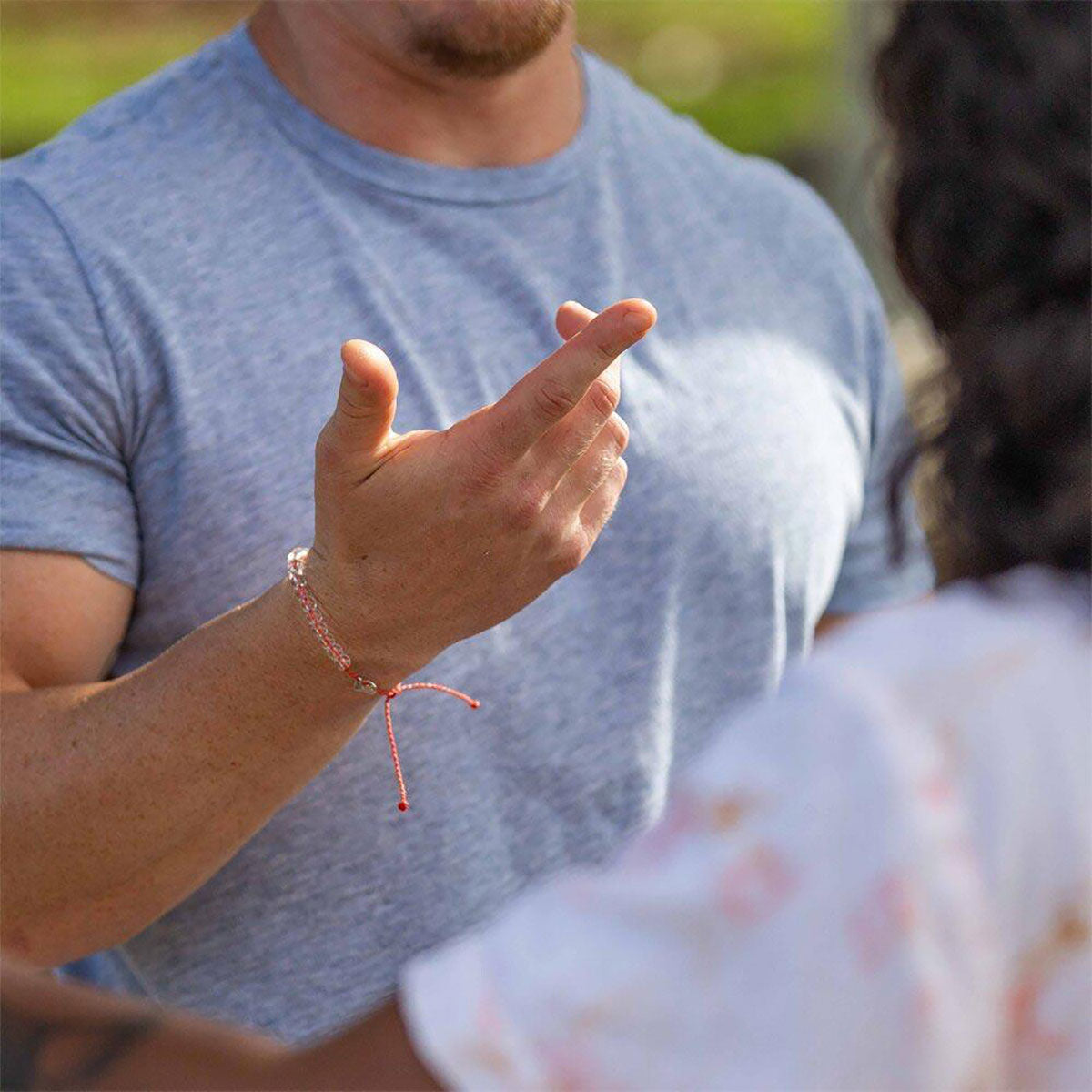 4ocean Beaded Bracelet - Coral Reef Alternate Image 1
