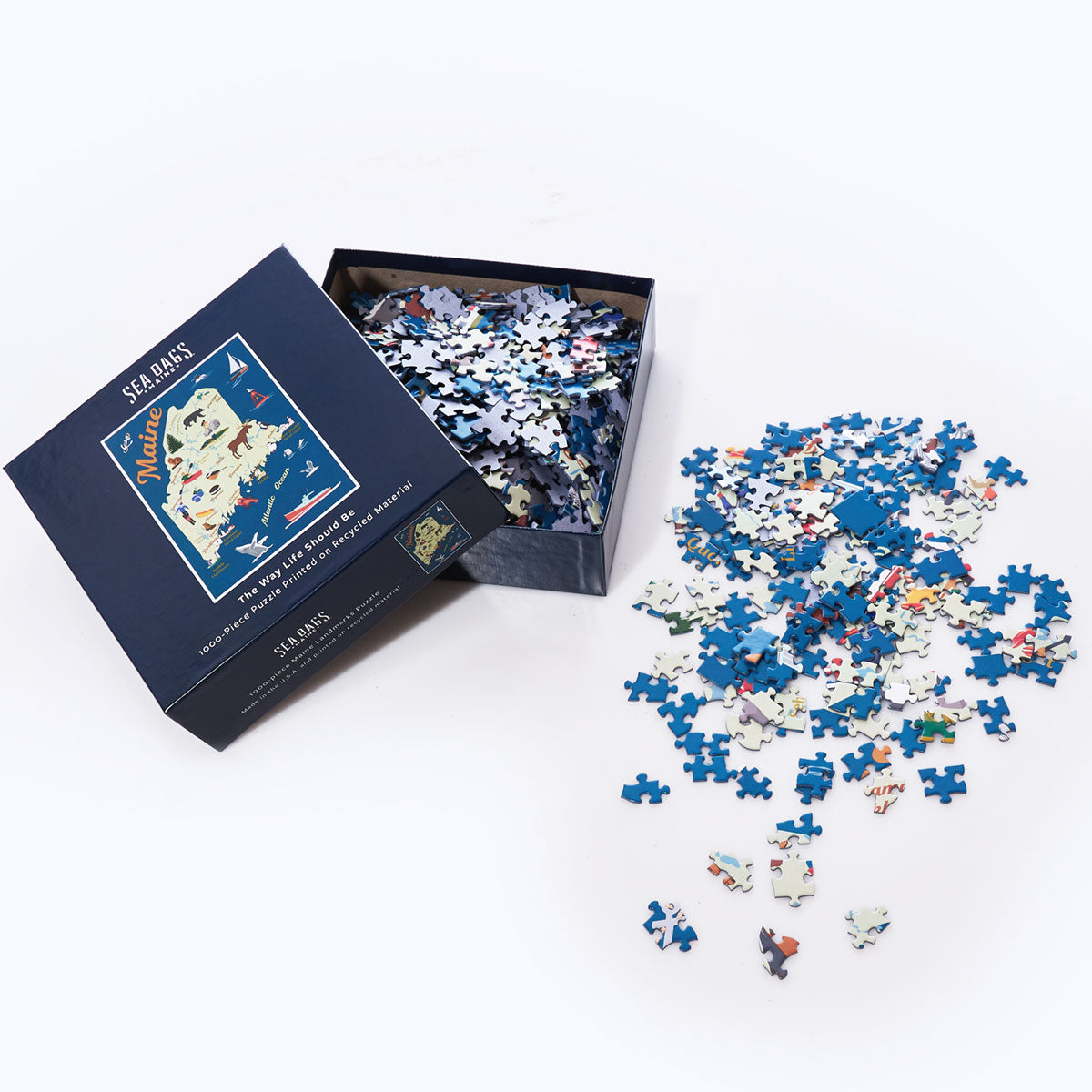 Maine Landmarks Jigsaw Puzzle Alternate Image 2