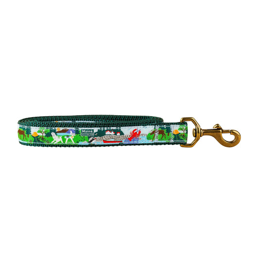 Vacationland Dog Leash 1" width