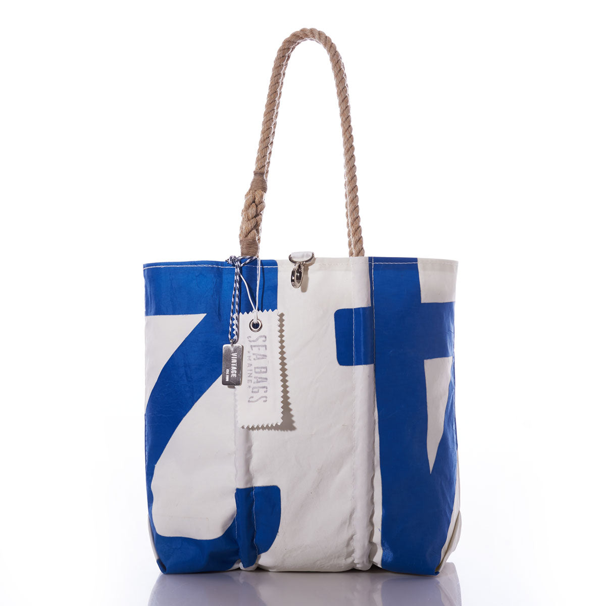 Vintage Blue 42 Medium Tote