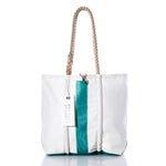 Vintage Green T Medium Tote