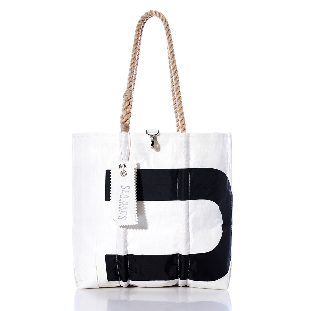 Vintage Black U Medium Tote