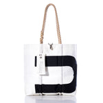 Vintage Black U Medium Tote