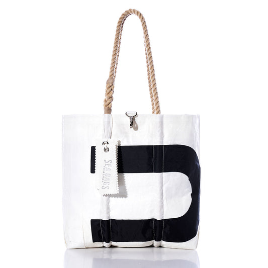 Vintage Black U Medium Tote