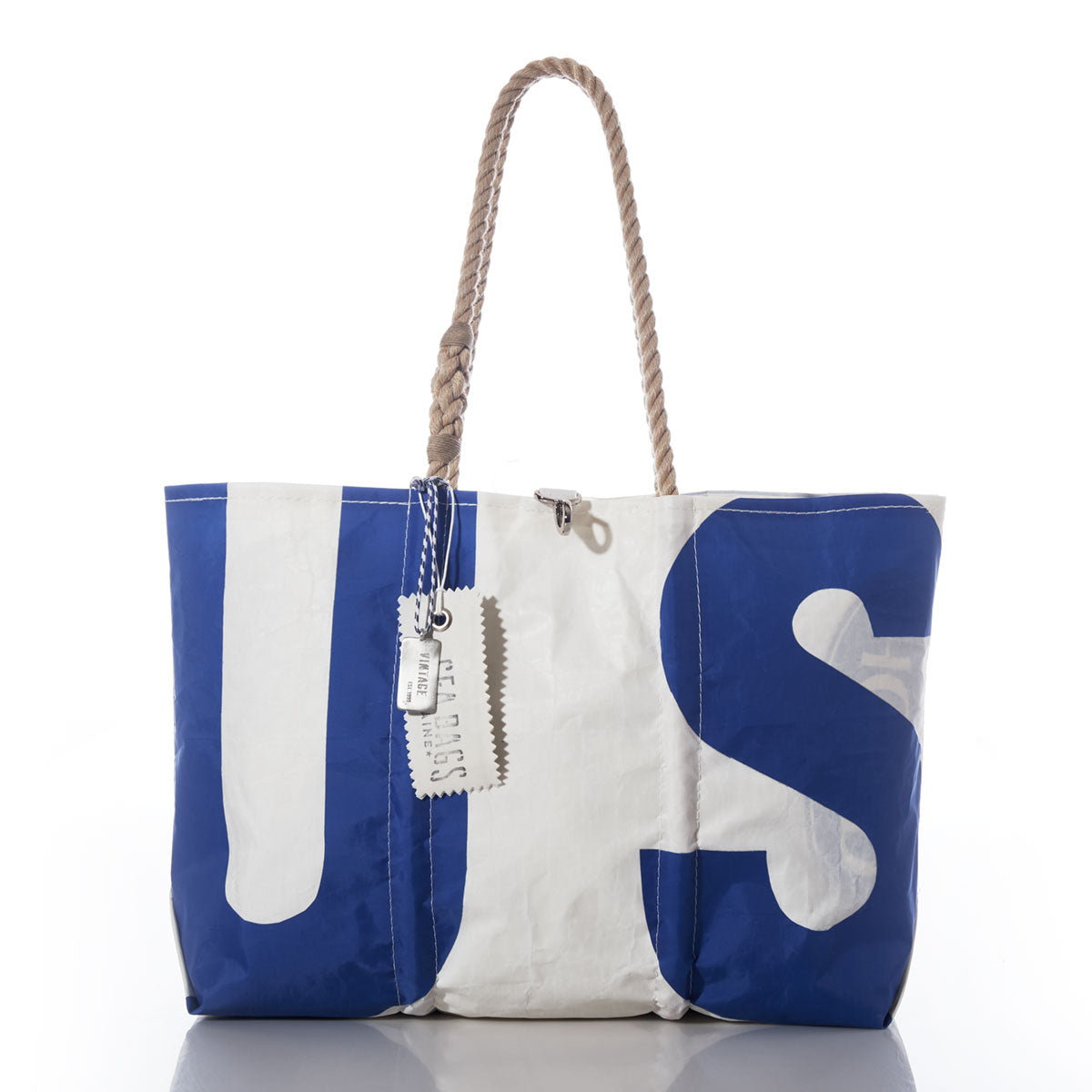 Vintage Blue US Large Tote