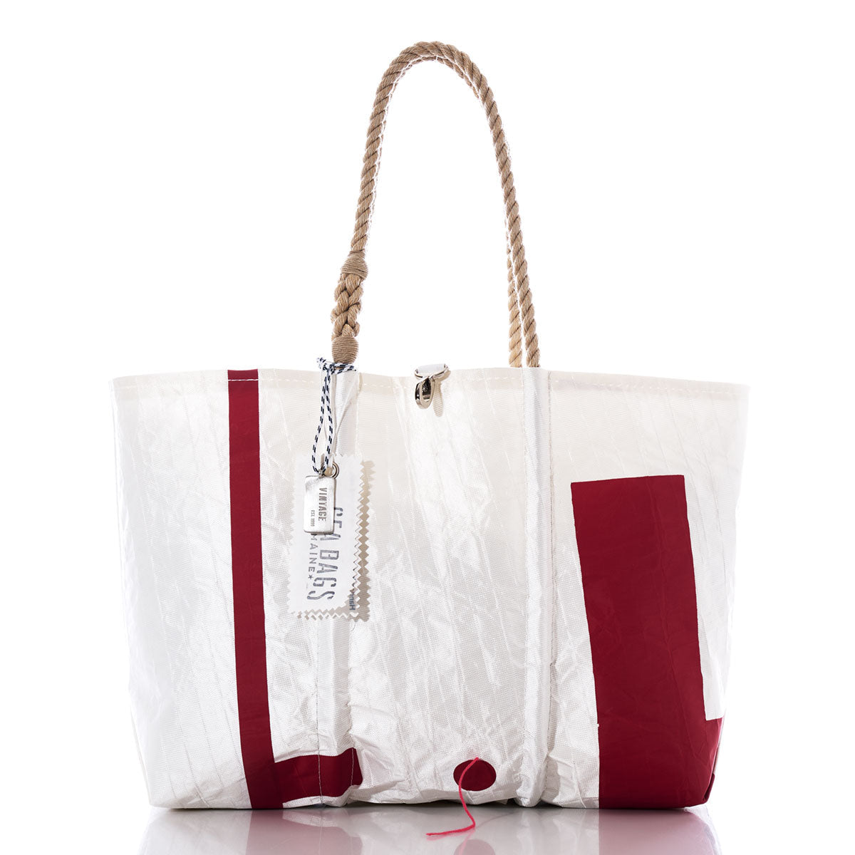 Vintage Red Telltale Large Tote