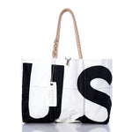 Vintage Black US Large Tote